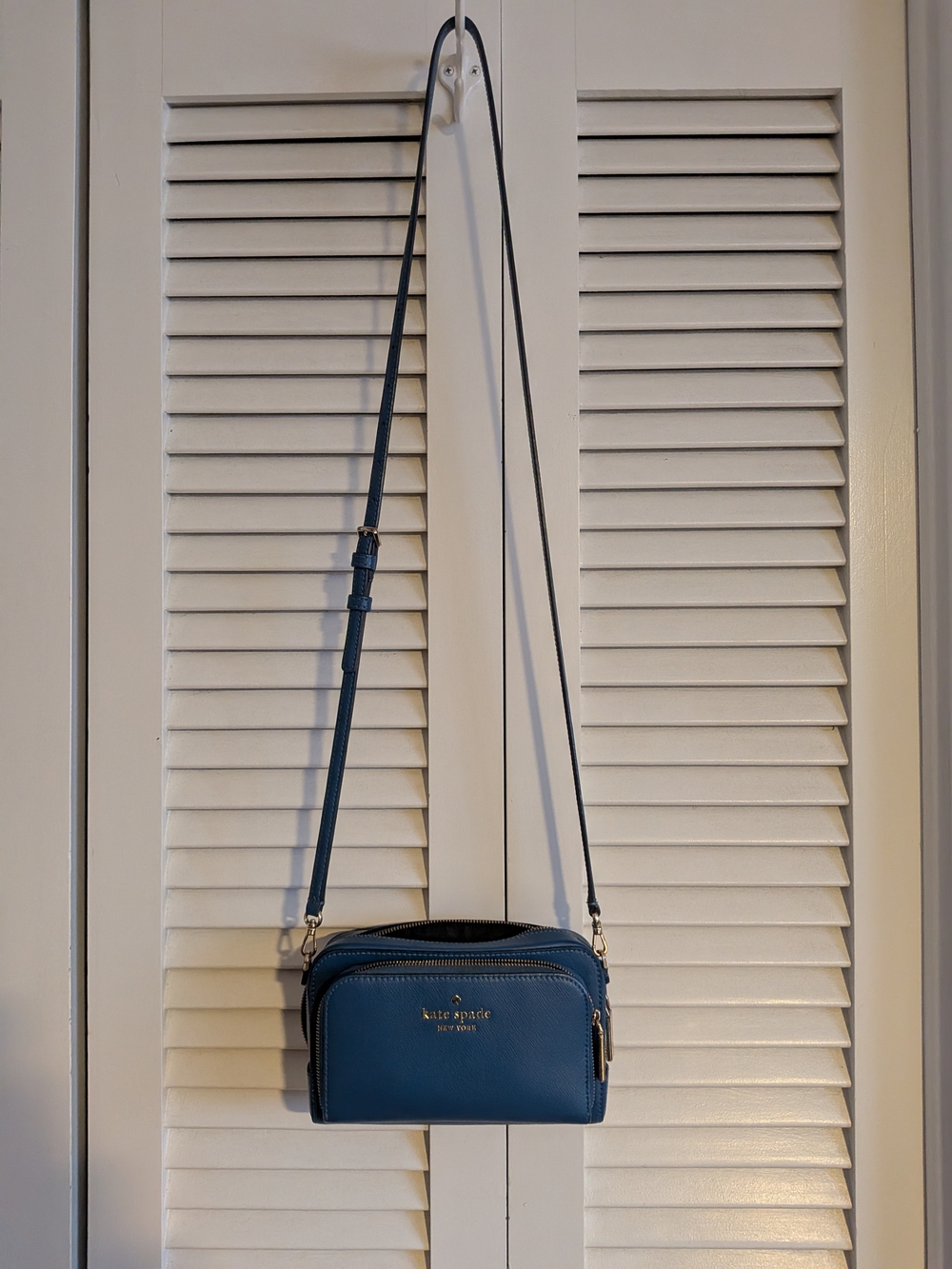 kate spade New York Blue Crossbody Wallet - Picture 2 of 5
